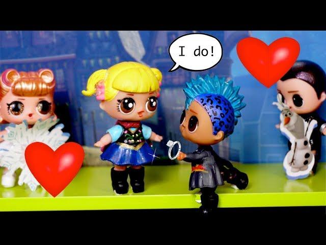 Getting Married? LOL Punk Boi & Baby Goldie Start in Frozen Musical  in Barbie School Show