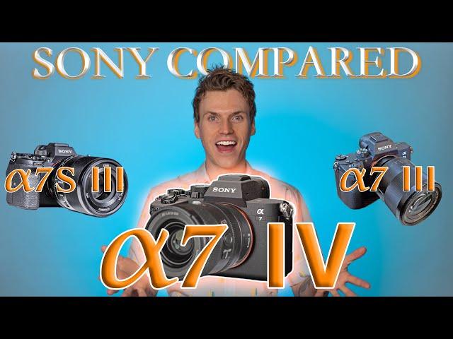 Sony A7 IV vs. Sony A7S III vs. Sony A7 III. Comparing the Sony A7 Series: A7 IV, A7S III and A7 III