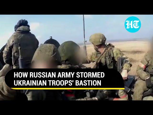Russian troops score another victory in Ukraine; Storm and seize Ukrainian Army stronghold | Watch