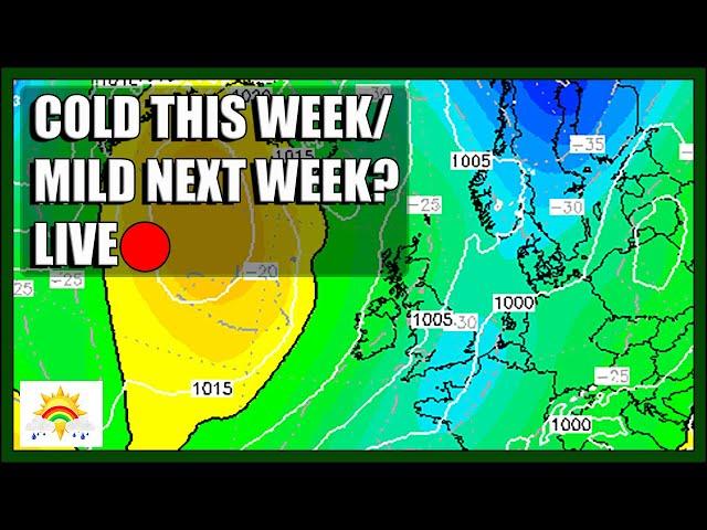 Ten Day Forecast: Cold This Week / Mild Next Week? [LIVE:]