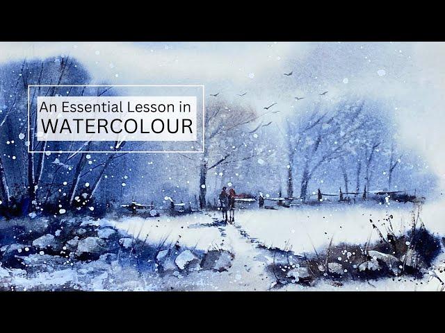 An Essential Lesson In Watercolour // FOR BEGINNERS