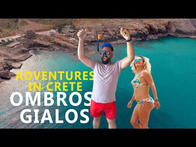 Adventures in Crete | Swimming in Ombros Gialos, a Hidden Gem