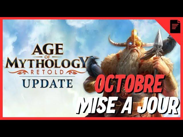 Nouveau patch  sur Age of Mythology Retold