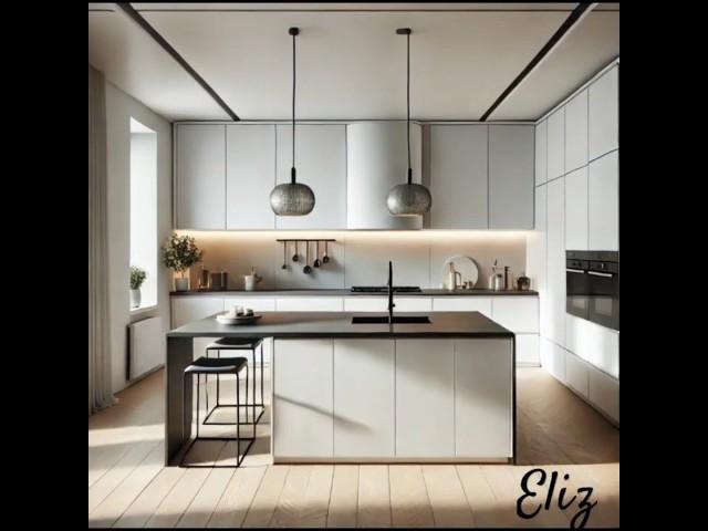 Современные идеи дизайна кухни: стиль, комфорт #shorts #elizsun  #kitchen #home #luxuryhomes