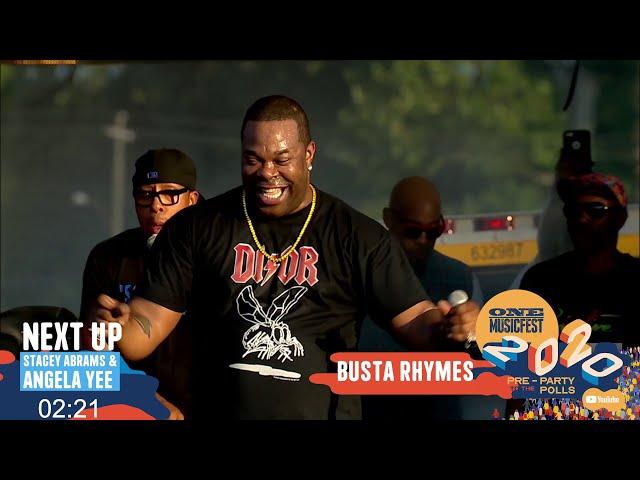 Busta Rhymes demolished ONE Musicfest