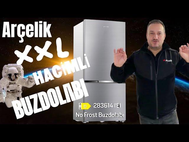 283614 IEI Arçelik Yeni Geniş Hacimli Buzdolabı /615 Litre Hacimli Dev Buzdolabı #buzdolabı #arçelik