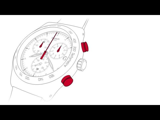 TIMING FUNCTION SWATCH CHRONOGRAPH