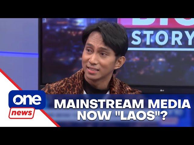 Influencer Rendon Labador explains why he called mainstream media "laos" or outdated