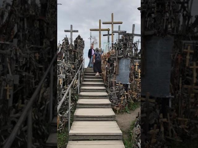 Eric Clark's Travel Videos - Lithuania - #2 The Hill of Crosses - A MUST SEE SITE!!!