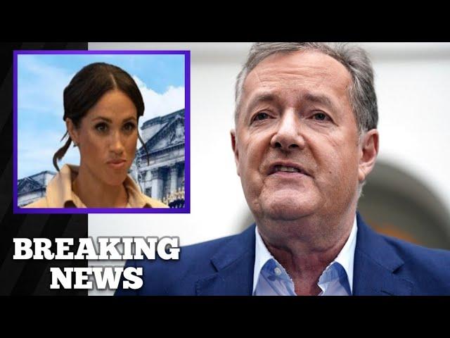 THE TRUTH COMING ○UT! FURY Piers Morgan F!nally Bre@ks Silence With HUGE Proof On Meg's 'R@cism l!e'