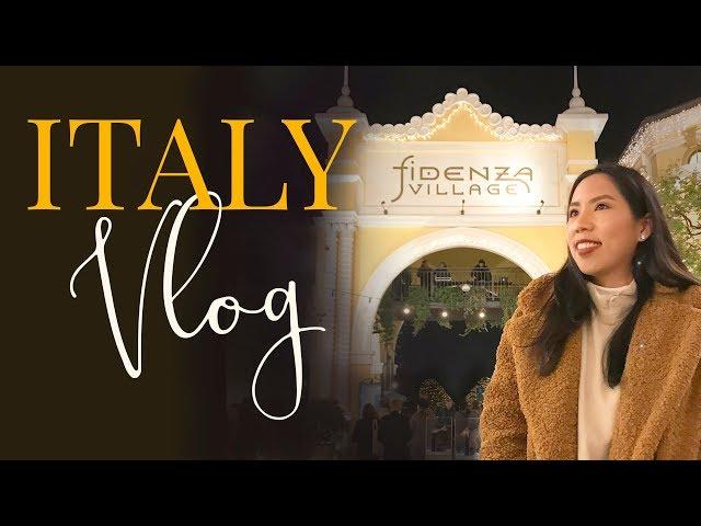 ITALY VLOG   Fidenza Village Shopping | Pamme Lim