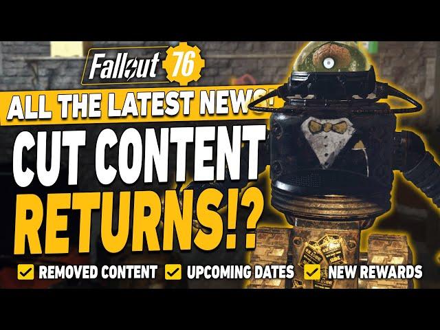 NEW Fasnacht Rewards, Removed Content and NEW Camp Spots! | Fallout 76 Latest News