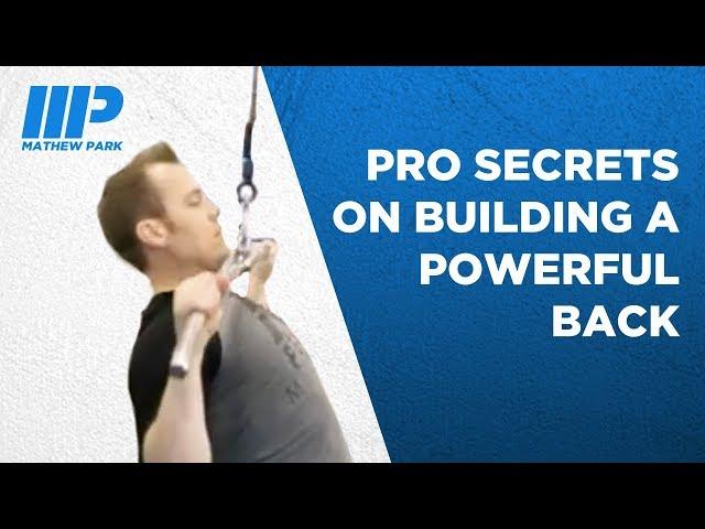 How To Build A Powerful Back with Pro Trainer Andy O'Brien