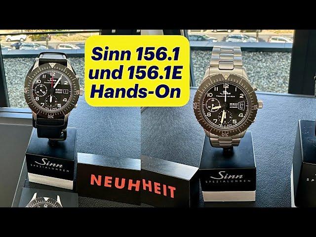 Neuerscheinungen bei Sinn Herbst 2024: Hands-On 156.1 und 156.1E