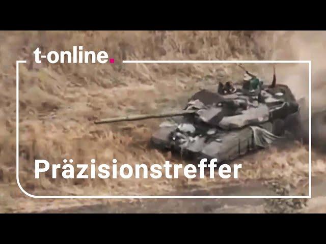 Ukraine: Russischer Vorzeigepanzer explodiert plötzlich