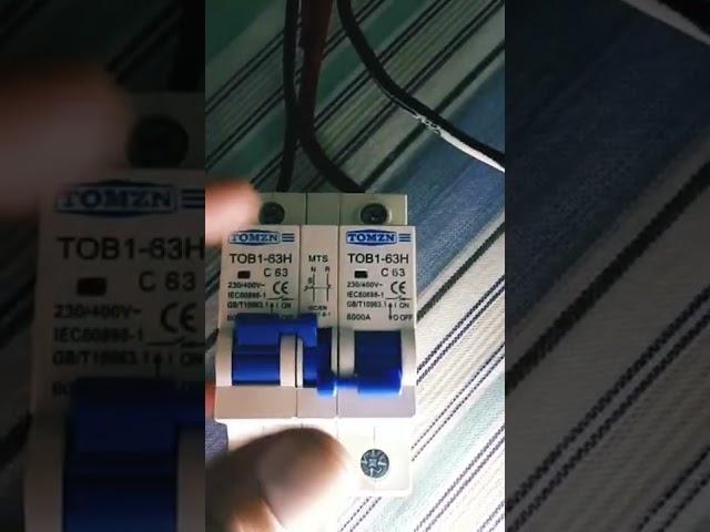 Tomzn MTS #Changeover #Manual #Circuitbreaker #TomznMTS