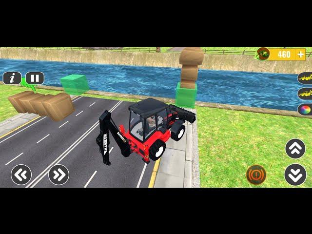 Village jcb simulater game ma pillar complete bridge  gameplay