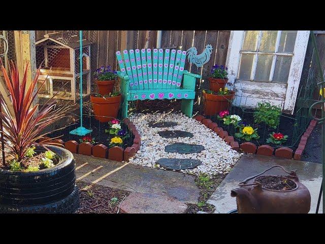 February Garden Tour - Small Garden Ideas & Inspiration! 