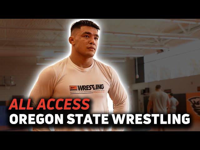 Inside A Division 1 Wrestling Practice With Oregon State