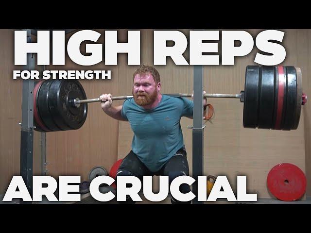 How We Use High Reps & High Volume To Increase Strength!