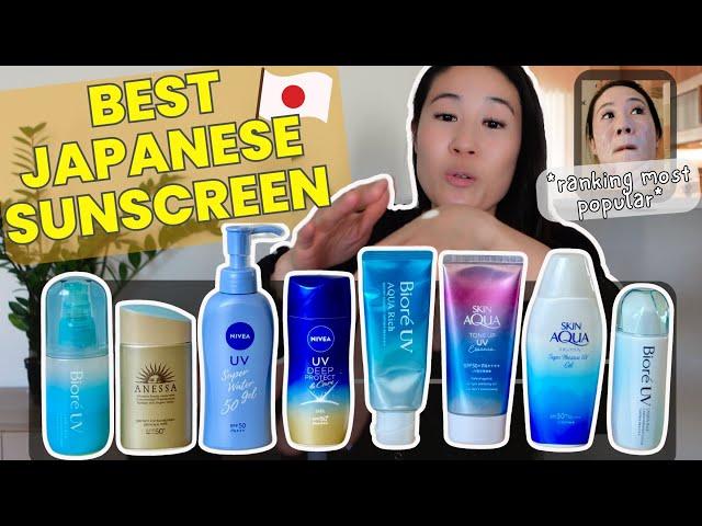 The BEST JAPANESE SUNSCREENS to buy (*FULL product reviews*)