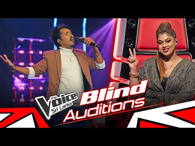 K.Sudarshana | Sewwandiyakata Pem Banda(සෙව්වන්දියකට) | Blind Auditions | The Voice Sri Lanka