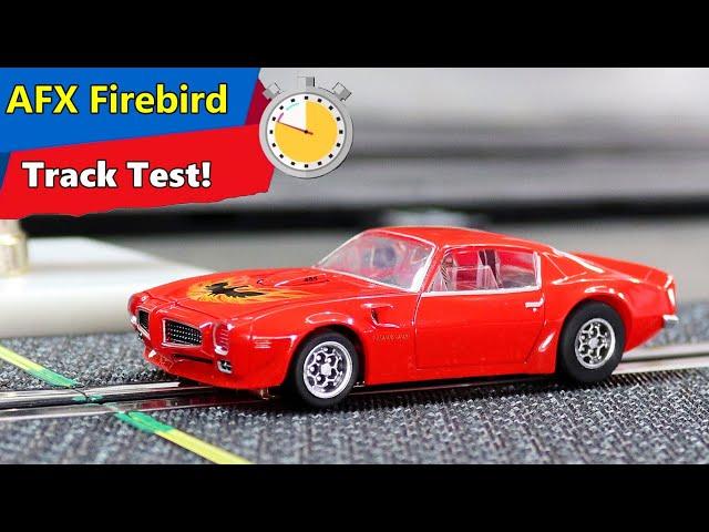 AFX Firebird Mega G+ Slot Car TRACK TEST!