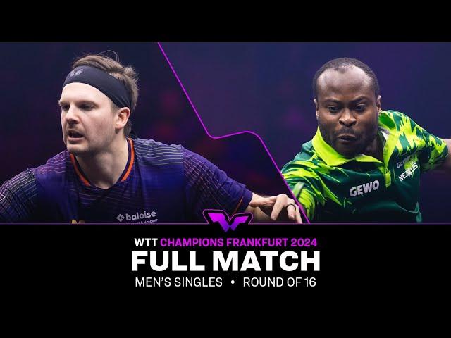 FULL MATCH | Ricardo Walther vs Quadri Aruna | MS R16 | #WTTFrankfurt 2024