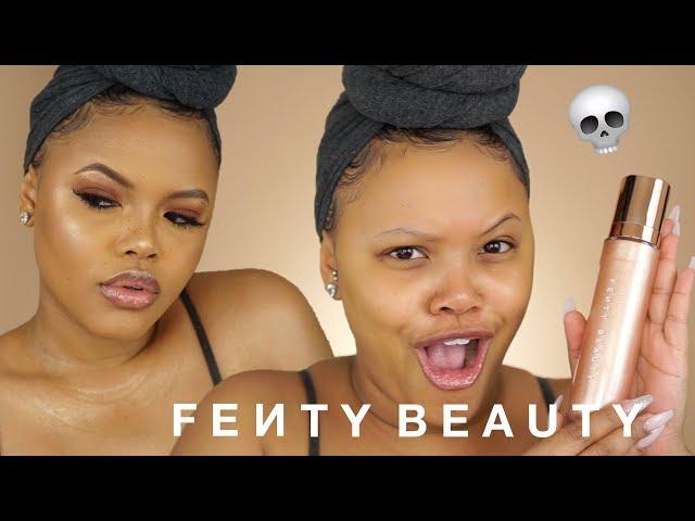 NEW  Fenty Beauty Body Lava..Is It Worth It?? Review + Demo