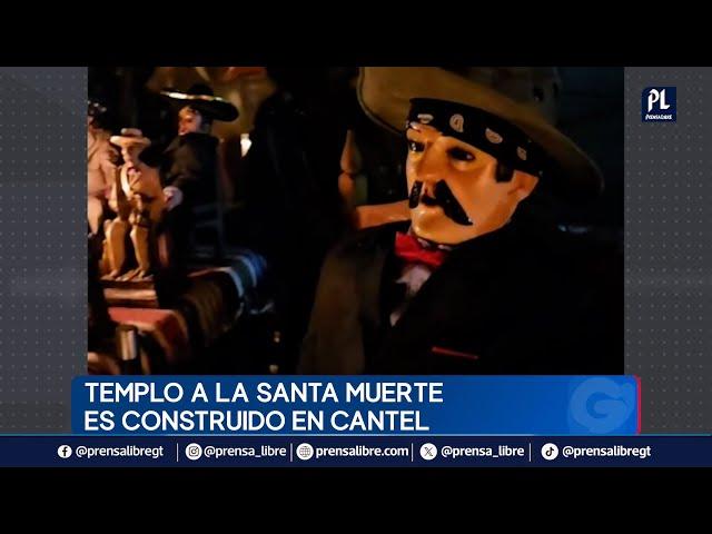 Templo a la “Santa Muerte” en Cantel, Quetzaltenango genera polémica; pobladores se oponen