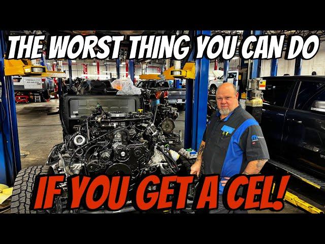 Master Tech Explains Mistakes Customers Make When They Get A CEL! Grid Heater Failure Update