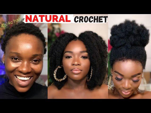 Requested!Fake Natural Hair. #crochettutorial #protectivestyle #youtuber #youtubevideos  #begginers