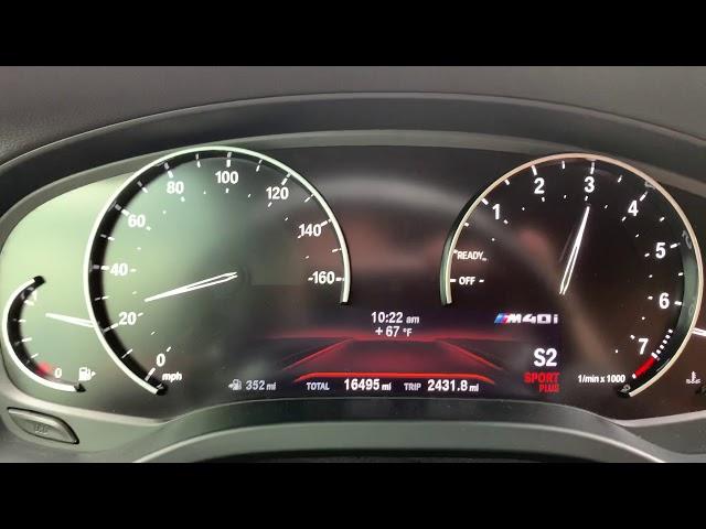 2019 BMW X3 M40i acceleration 30-100mph