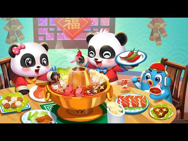 Little Panda's Chinese Recipes | Hot Pot | Dumplings | Gameplay Video | BabyBus Games