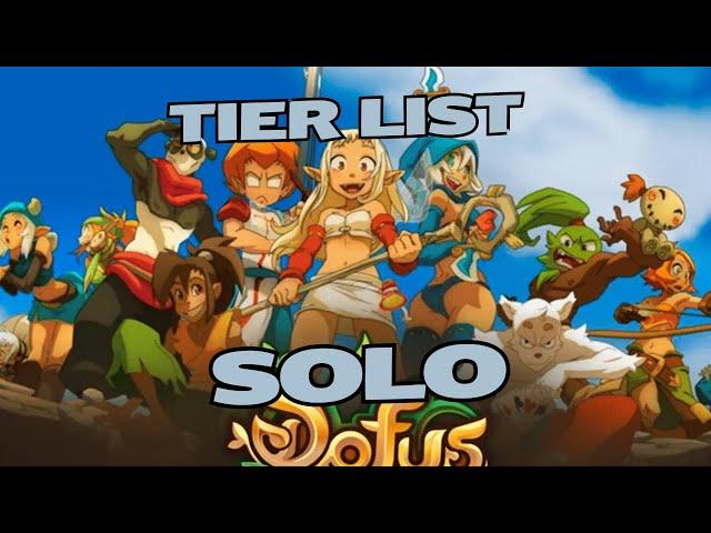 Dofus 2.71 - Tier List des classes en PVM Solo sur Dofus !