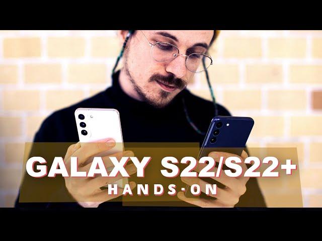 Galaxy S22 and S22+ - Hands on with the new Android Superstars