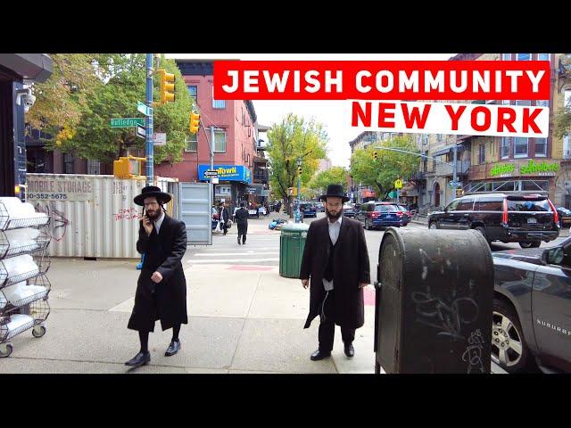 Hasidic Jewish Community | South Williamsburg New York City | Walking Tour 4K