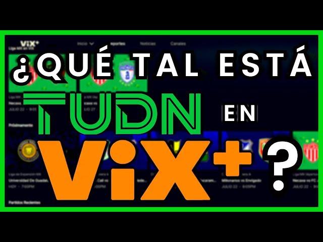 ¿Qué Tal Está TUDN en VIX PLUS? | Recorrido | Mike Sports