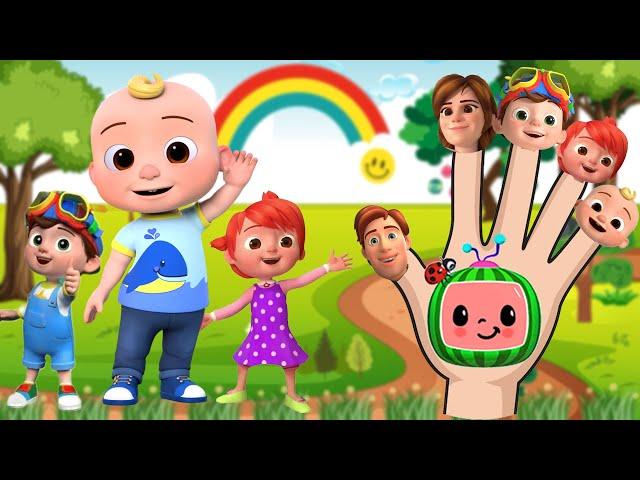 Cocomelon Finger Family Songs | Bee Baby Nursery Rhymes & Kids Songs