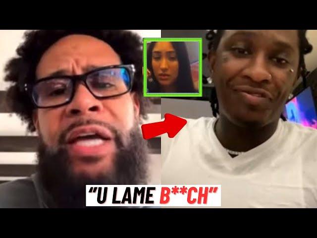 ''SUM LAME SH*T'' Bill Haney OBLITERATES Young Thug FOR CLOWNING Devin Haney's Wife!!