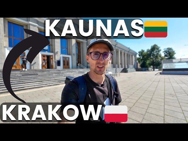 I Took the Krakow - Kaunas Train (Poland to Lithuania) 