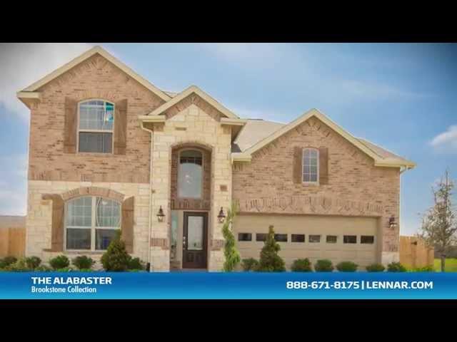 The Alabaster New Home Tour - Lennar Houston