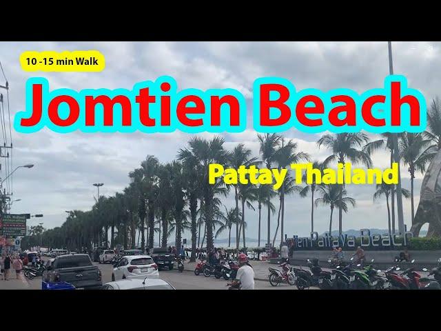 Jomtien Beach Pattaya Thailand [Walk] P-3