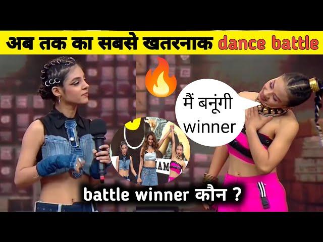 Chitrankshi vs Iamonlang dance battle in HipHop india season 2 || hip-hop india 2 updates
