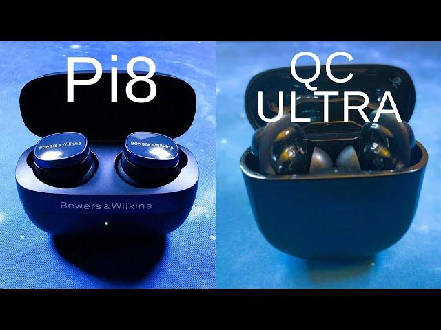 Head to Head | Bowers & Wilkins Pi8 Earbuds vs. Bose QuietComfort Ultra Earbuds