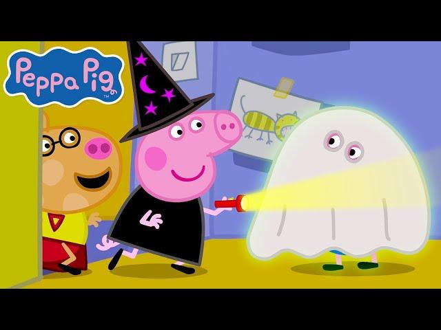 It's a Ghost!  Peppa Pig Tales  Peppa Pig Halloween Episodes