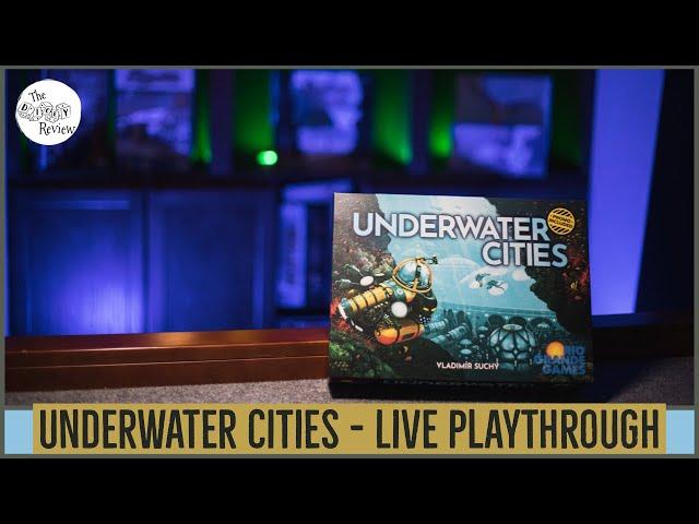 Underwater Cities - Solo Playthrough