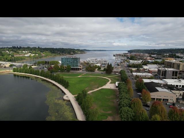 Drone Video of Budd Inlet in Olympia WA