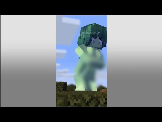 Best of Zombie San - Minecraft Shorts Animation Part4 #shortvideo