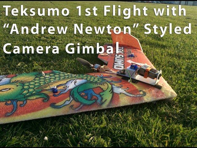 1st Flight with "Andrew Newton" Styled Camera Gimbal [Unedited]